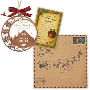 New Home Christmas Ornament 2025, First Home Keepsake for Couples or New Homeowners