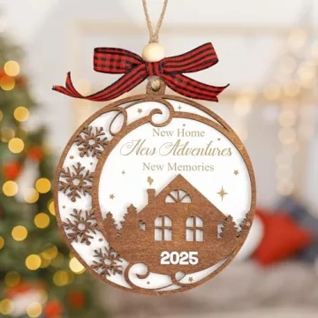 New Home Christmas Ornament 2025 Perfect Housewarming Gift
