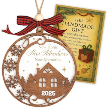 New Home Christmas Ornament 2025 Perfect Housewarming Gift