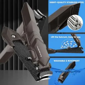 Premium INXEN Nail Clippers for Mess-Free Grooming