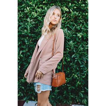 FashionPuzzle Triple Zip Small Crossbody Bag in Mustard Yellow