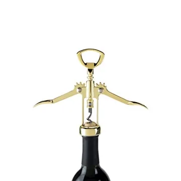 Viski Winged Gold Wine Opener - Elegance Meets Ease