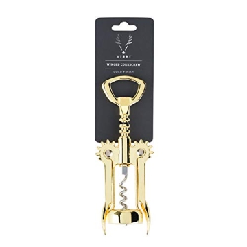 Viski Winged Gold Wine Opener - Elegance Meets Ease