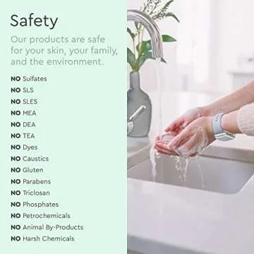 Puracy Foaming Hand Soap - Plant-Powered Natural Hand Soap As Seen on TikTok, Non-Toxic, Sulfate-Free Liquid Soap, Moisturizing Foam Handwash Liquid (Cucumber & Mint, 12 fl oz, 3-Pack)