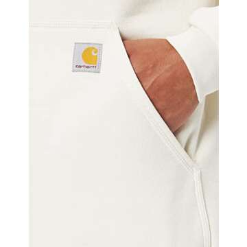 Carhartt Men's Loose Fit Midweight Logo Sleeve Graphic Sweatshirt (Also Available in Big & Tall), Malt, Large