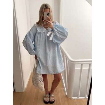 Quzak Leopard Babydoll Dress - Stylish Summer Fit for Women