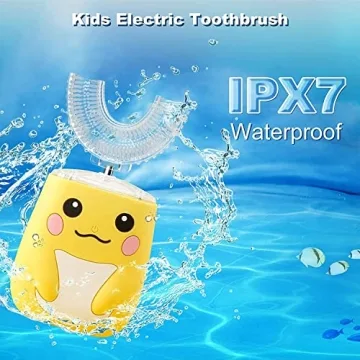 Kids Electric U Shaped Toothbrush for Ages 2-15