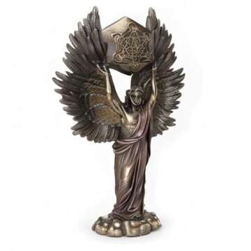 Archangel Metatron Sacred Geometry Statue - Veronese Design