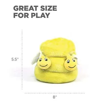 Outward Hound Hide A Bee Plush Dog Toy Puzzle