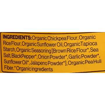 Hippeas Organic Chickpea Puffs - Vegan Pepper Power Snacks