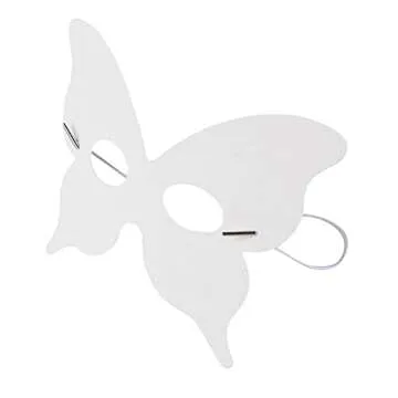 Juvale DIY Butterfly Eye Masks for Creative Parties