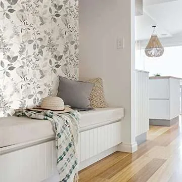 Easily Apply NuWallpaper NUS3144 Breezy Peel & Stick Wallpaper