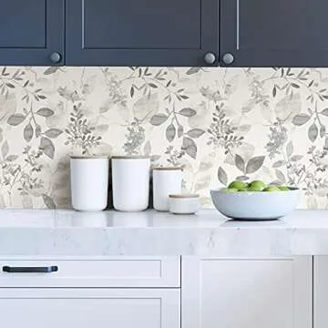 Easily Apply NuWallpaper NUS3144 Breezy Peel & Stick Wallpaper