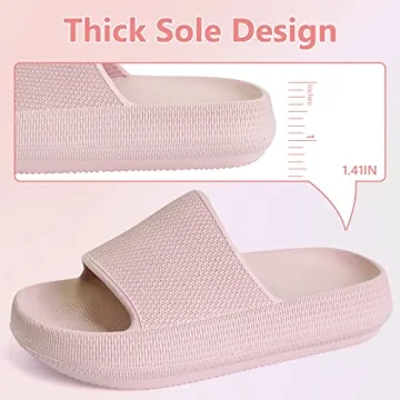 Comfortable KOUECI Kids Cloud Slides for Beach and Home