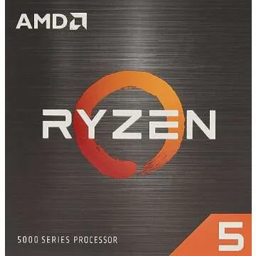 AMD Ryzen 5 5500 6-Core, 12-Thread Unlocked Desktop Processor with Wraith Stealth Cooler