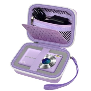 Stylish AbergBest Digital Camera Carrying Case - Perfect for Travel