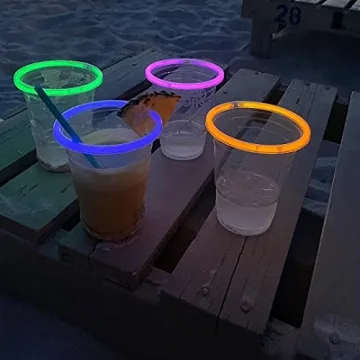 Glo Pro Neon Glowing Party Cups for Memorable Events