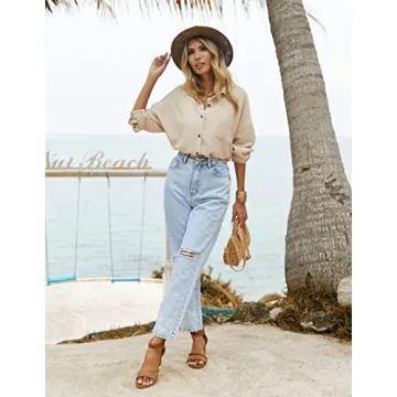 Ekouaer Women Summer Lounge Sets with Pockets