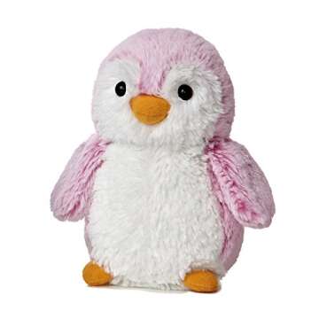 Aurora® Playful Pompom Penguin™ Brights Stuffed Animal - Vibrant Companions - Endless Fun - Pink ...