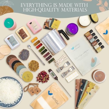 SoftOwl Premium Soy Candle Making Kit - Perfect for DIY Lovers