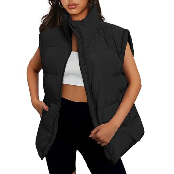 AUTOMET Puffer Vest for Women: Trendy Winter Outerwear