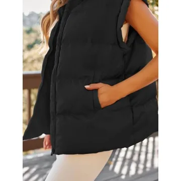 AUTOMET Puffer Vest for Women: Trendy Winter Outerwear