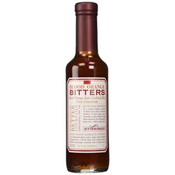Stirrings Blood Orange Cocktail Bitters | 12 oz - Perfect for Cocktails & Mocktails