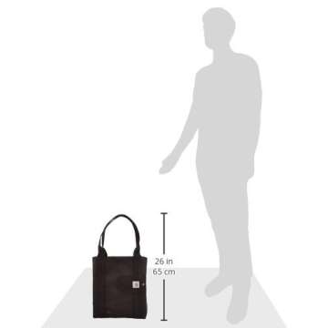 Carhartt Vertical Open Tote Black