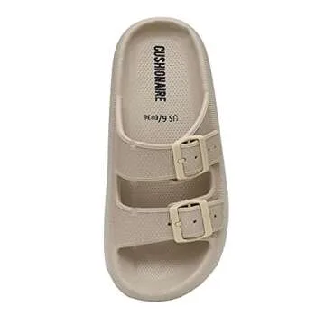 CUSHIONAIRE Women's Fame Recovery Cloud Slide Sandals
