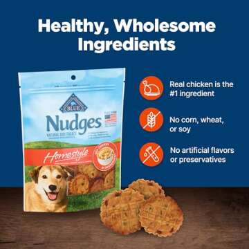 Blue Buffalo Natural Dog Treats with Real Chicken 10oz