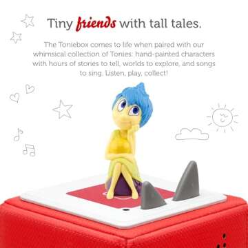 Tonies Joy Audio Toy Figurine from Disney and Pixar's Inside Out & Inside Out 2