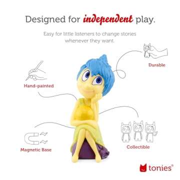 Tonies Joy Audio Toy Figurine from Disney and Pixar's Inside Out & Inside Out 2
