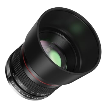 EF 85mm F1.8 Portrait Lens for Canon SLR and DSLR Cameras