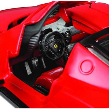 Maisto 1:24 Scale Assembly Line Ferrari Enzo Diecast Model Kit (Colors May Vary)