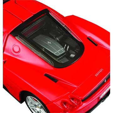 Maisto 1:24 Scale Assembly Line Ferrari Enzo Diecast Model Kit (Colors May Vary)