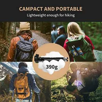 Fotopro Lightweight Phone Tripod for Vlogging and Travel