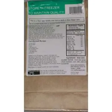 Organic Blue Hopi Cornmeal - Fresh & Non-GMO 1 lb