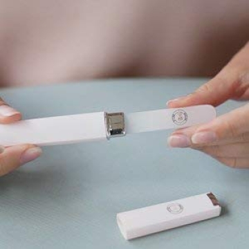 Malva Belle Best Crystal Glass Nail File for Women - Nail File & Travel Case - Nail File Set - Heavy Duty Nail File for Natural Nails, Gel - Professional Nail Shaper - Nail Essentials - Pink 2mm