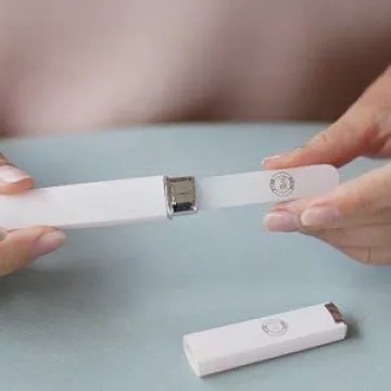 Malva Belle Best Crystal Glass Nail File for Women - Nail File & Travel Case - Nail File Set - Heavy Duty Nail File for Natural Nails, Gel - Professional Nail Shaper - Nail Essentials - Pink 2mm