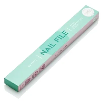 Malva Belle Best Crystal Glass Nail File for Women - Nail File & Travel Case - Nail File Set - Heavy Duty Nail File for Natural Nails, Gel - Professional Nail Shaper - Nail Essentials - Pink 2mm