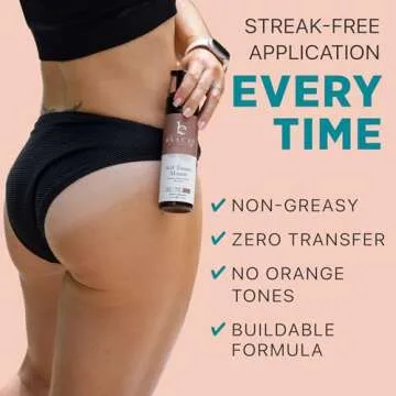 Ultra Dark Self Tanner Mousse Kit - Organic & Easy Application