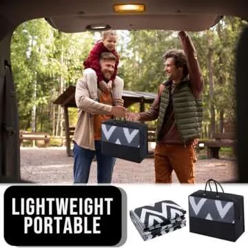 OLANLY Waterproof Outdoor Rug: Stylish & Durable