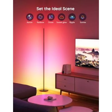 Govee RGBIC Floor Lamp with Alexa & Music Sync