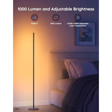 Govee RGBIC Floor Lamp with Alexa & Music Sync