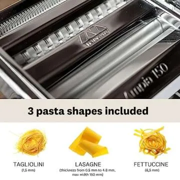 MARCATO Ampia Classic Manual Pasta Machine for Homemade Pasta