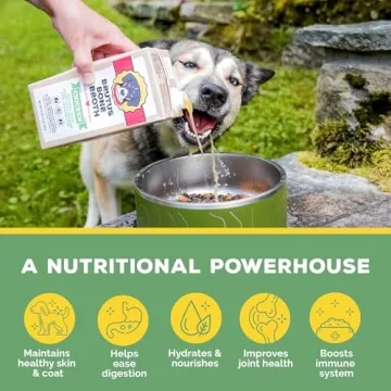 Brutus Chicken Broth for Dogs All Natural Chicken Toppers