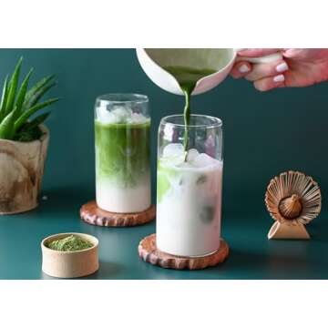 Matcha Powder from Japan, Organic Matcha Green Tea Powder, No Sugar Added Matcha Tea Powder for Matc...