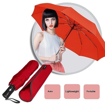 SIEPASA Windproof Travel Compact Umbrella for All Weather