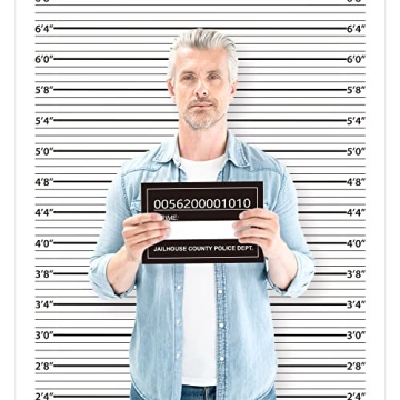 TICIAGA Crime Scene Decor Kit for Fun Parties