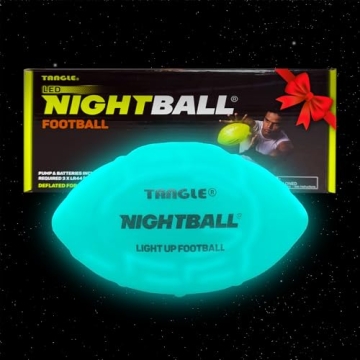 Nightball Light Up Football - Glow in The Dark Fun for Kids 8-15